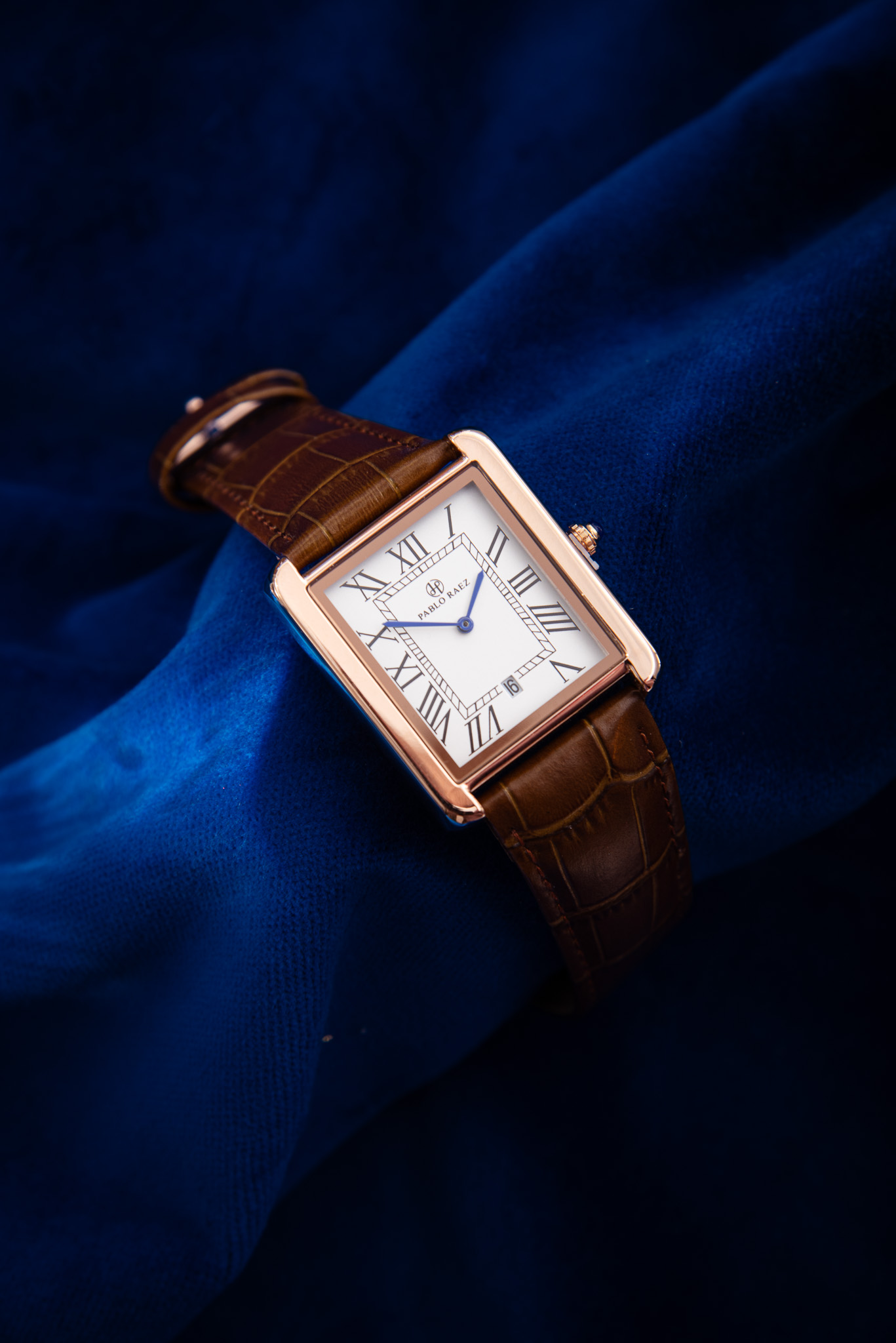 Sweet Brown Leather With Rose Gold Dial - Image 4