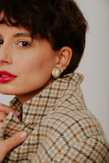 Classic Pearl Clip On Earrings