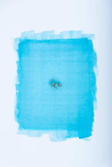 Light Blue With Detail Ring