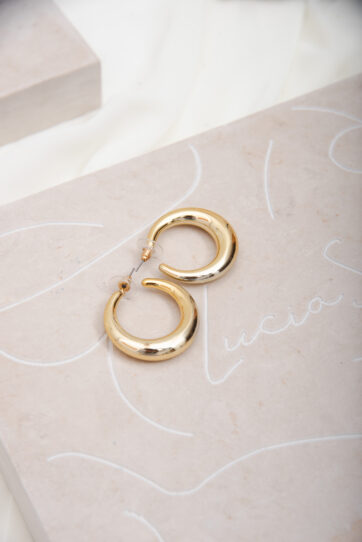 Vintage Light Weight Bold Hoops