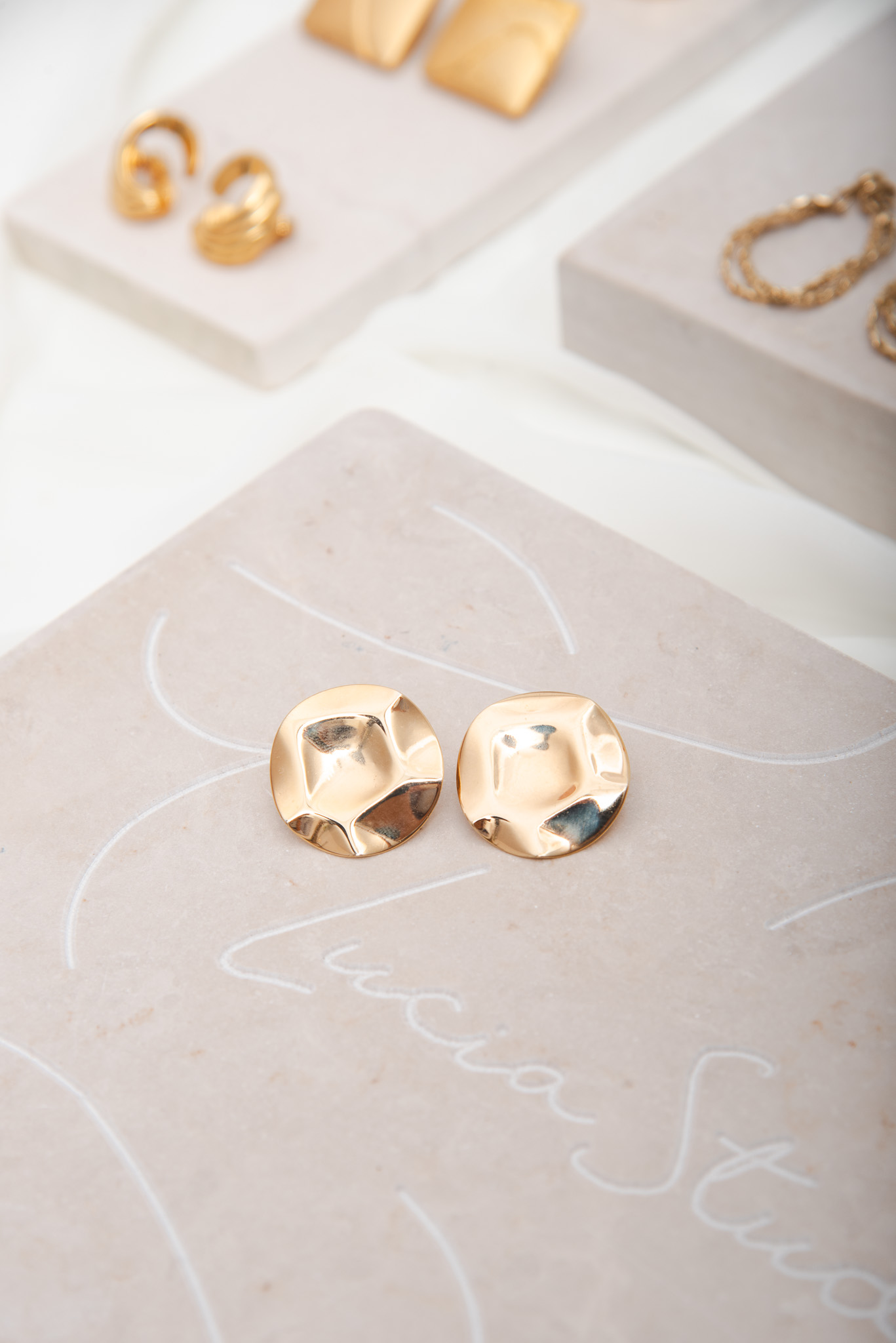 Vintage CORO 14K Filled Gold Earrings